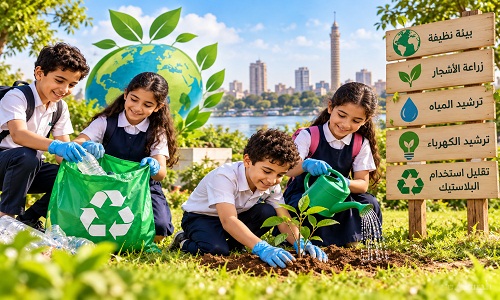موضوع تعبير عن الحفاظ على البيئة ودور الإنسان في حمايتها